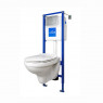 Комплект унитаз с инсталляцией Cersanit DELFI S-SET-DEL/Vec/S-DL/Cm-w