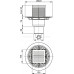 Сливной трап AlcaPlast APV203 105 x 105/50/75 Сливной трап AlcaPlast APV203 105 x 105/50/75