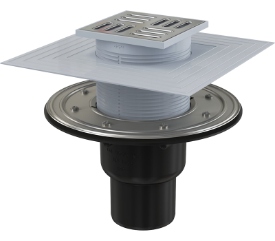 Сливной трап AlcaPlast APV4344 105 x 105/50/75 Сливной трап AlcaPlast APV4344 105 x 105/50/75