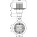 Сливной трап AlcaPlast APV2321 105 x 105/50/75 Сливной трап AlcaPlast APV2321 105 x 105/50/75