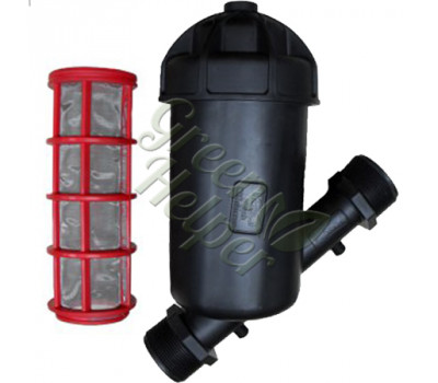 Фильтр сетчатый 1-1/2" резьба наружная с двух сторон, 120 mesh