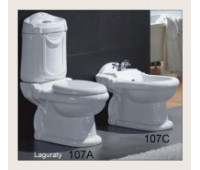 Напольный унитаз Laguraty 107 white компакт