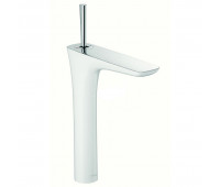 Смеситель для раковины Hansgrohe PuraVida хром/белый 15072400