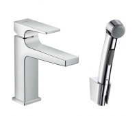 Смеситель для раковины Hansgrohe Metropol 110 32522000 с гигиеническим душем