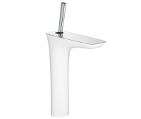 Смеситель для раковины Hansgrohe PuraVida белый/хром 15081400