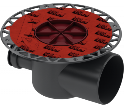 Сифон TECEdrainpoint S DN 100, с универсальным фланцем Seal System