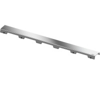 Декоративная панель TECEdrainline "steel II", нержавеющая сталь, глянец, для душевого канала, прямая, 900 Декоративная панель TECEdrainline "steel II", нержавеющая сталь, глянец, для душевого канала, прямая, 900