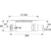Сифон TECEdrainpoint S DN 50, стандартный, с универсальным фланцем Seal System Сифон TECEdrainpoint S DN 50, стандартный, с универсальным фланцем Seal System