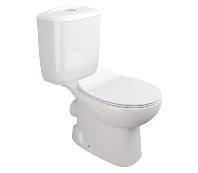 Набор Sanitana компакт MUNIQUE: чаша + сливной бачок + крышка slim Набор Sanitana компакт MUNIQUE: чаша + сливной бачок + крышка slim