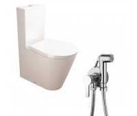 Комплект 3 в 1 NC111661aosta: унитазкомпакт GLAM с сиденьем (микролифт) и гигиенический душ AOSTA (PAINI, Италия) Комплект 3 в 1 NC111661aosta: унитазкомпакт GLAM с сиденьем (микролифт) и гигиенический душ AOSTA (PAINI, Италия)