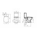 Ideal Standart T282001 ESEDRA Напольный пристенный унитаз для монтажа с бачком, короткая проекция, глубокий смыв Ideal Standart T282001 ESEDRA Напольный пристенный унитаз для монтажа с бачком, короткая проекция, глубокий смыв