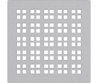 Alca Plast MPV015 Решетка для cливных трапов из нержавеющей стали 102×102 мм Alca Plast MPV015 Решетка для cливных трапов из нержавеющей стали 102×102 мм