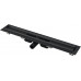Alca Plast APZ101BLACK-750 Водоотводящий желоб с порогами для перфорированной решетки, черный-мат Alca Plast APZ101BLACK-750 Водоотводящий желоб с порогами для перфорированной решетки, черный-мат