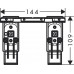 42870000 Axor Universal Accessories Комплект адаптеров для монтажа