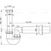 A80-DN50 Сифон трубчатый с накидной гайкой 6/4 A80-DN50 Сифон трубчатый с накидной гайкой 6/4