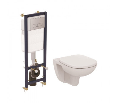 Ideal Standart W990101 Набор TEMPO (Инсталляция W3710AA + унитаз подвесной T331101 + сиденье с крышкой микролифт T679401) Ideal Standart W990101 Набор TEMPO (Инсталляция W3710AA + унитаз подвесной T331101 + сиденье с крышкой микролифт T679401)
