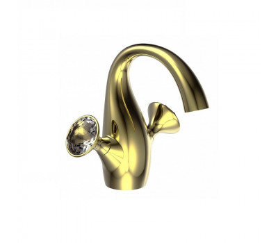 Смеситель для умывальника Bravat SWAN Golden Смеситель для умывальника Bravat SWAN Golden