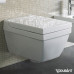 Duravit 2220090000 2nd Floor Унитаз подвесной с вертикальным смывом, 370*540 мм, 4,5 л
