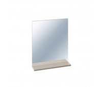 EASY Зеркало с полочкой,без подветки, КАПУЧИНО, Сорт1 EASY Зеркало с полочкой,без подветки, КАПУЧИНО, Сорт1