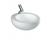 Alessi One Раковина-чаша 52x52 см, с отв. для смесителя, покрытие LCC Alessi One Раковина-чаша 52x52 см, с отв. для смесителя, покрытие LCC