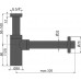 Alca Plast A400BLACK Сифон для умывальника DN32 DESIGN круглый, черный-мат Alca Plast A400BLACK Сифон для умывальника DN32 DESIGN круглый, черный-мат