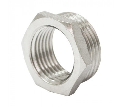 Футорка 1½" x 1 ¼" никелированная